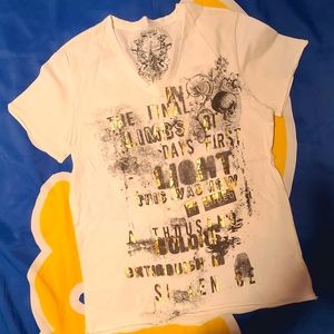 Mens Designer V-neck T-Shirt